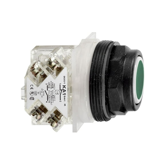 Schneider Electric 9001SKR1GH5 Harmony Non-Illuminated Pushbutton