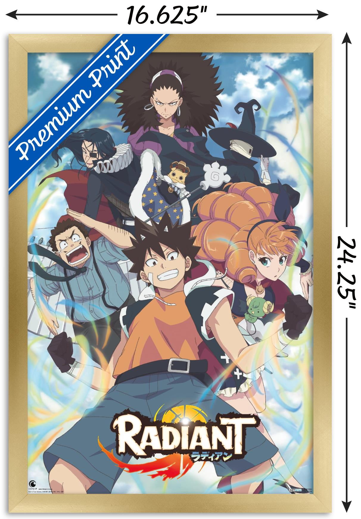 Radiant - Group Wall Poster, 14.725" x 22.375", Framed