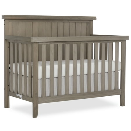 Slumber Baby Maple 4 In 1 Convertible Crib Oak Grey Walmart Com