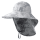 thumbnail image 1 of Sombrero de pescador con sombrilla de verano, sombrero protector solar para montañismo y pesca al aire libre, protector de cuello, color camuflaje, 1 of 5