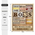 thumbnail image 5 of Boss Lady Gifts for Women - Boss Day Gifts for Her - Gifts for Female Boss Blanket 60"x50" - Boss Appreciation Gifts for Woman - Christmas Birthday Gifts for Boss Lady, 5 of 5