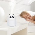 thumbnail image 5 of pdqouc Cute Humidifier for Household 250ml/5.28oz Water Tank Bear Silent Humidifier with Spray Timing & USB Night Light for Desktop Plant House Bedroom Lights Decor, 5 of 5