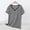 White, variant on Lumosvexa Summer Womens Graphic T-Shirt for Women Casual Short Sleeved Shirt Tops Fashionable Crew Neck Stripe T Shirt Silver Size XL