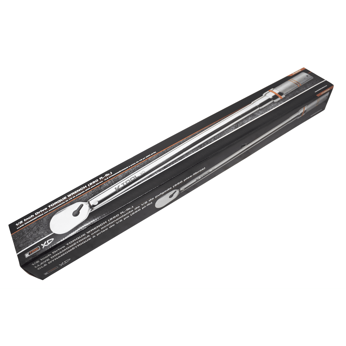 K Tool International Torque Wrench 1/2 Inch Drive 250 Foot/Pounds