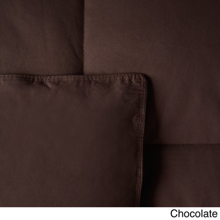 Hotel Madison Cotton Lightweight 15 Inch Box Stitch Colored Down