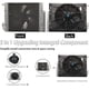 thumbnail image 3 of Kit de aire acondicionado eléctrico de 12V bajo el Dash, sistema de aire acondicionado universal del coche 10000BTU (solo refrigeración) para furgoneta, camper, camión, autocaravana, barco, autobús, 3 of 8