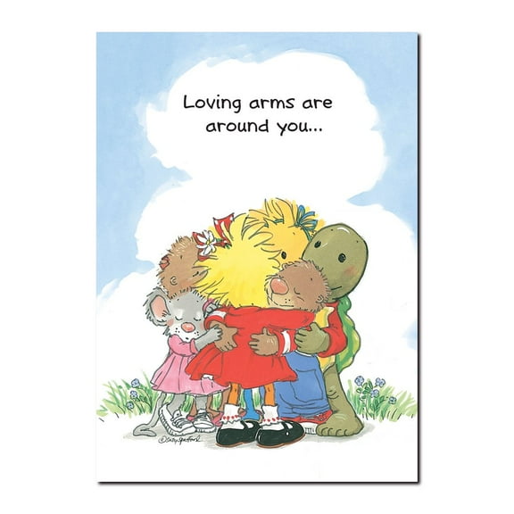 Group Hug Friendship Greeting Card