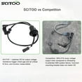thumbnail image 4 of SCITOO 2PCS Left+Rear ABS Wheel Speed Sensor ALS412 2205400417 SU12487 fit for 2002 for Mercedes-Benz CL230/CL200, 2000-2006 for Mercedes-Benz CL500, 2001-2004 for Mercedes-Benz CL55 AMG, 4 of 4