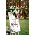 thumbnail image 4 of Darling Souvenir MADE WITH LOVE Watercolor flowerLargeWelcomeSign, Decorative PosterWelcomeTo Our Wedding Poster For Easel Wedding Collection- 18x12, 4 of 5