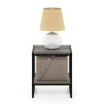 thumbnail image 6 of Furinno Camnus Modern Living 2-Tier End Table, French Oak Grey, 6 of 7
