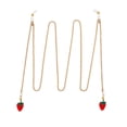 thumbnail image 1 of Shisuyan 1 Pc Decoration Chain Creative Neck Chain Fashionable Glasses Chain (Golden), 1 of 8