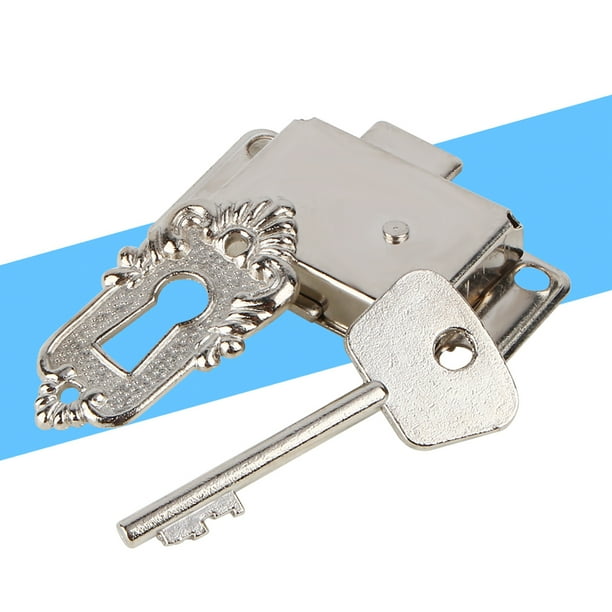 Nikou Conjunto Cerradura La Puerta Del Gabinete De Estilo Vintage Montaje En La Superficie Cerradura Del Armario Armario Clasico Armario Puerta Del Armario Cerradura De Aleacion Asamblea Con Llave