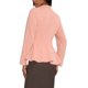 thumbnail image 3 of BLAZER PEPLUM DE MUJER CHIC INSPIRADOR CON CUELLO ALTO Y MANGA LARGA, UN BOTÓN, TALLA S, COLOR ROSA, 3 of 7