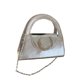 thumbnail image 1 of Bolso De Embrague De Noche Bolso de mano de noche para mujer Bolso de fiesta de cóctel con cadena elegante Bolso de mensajero (Plata), 1 of 9