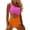 C-Hot Pink207, variant on DHFJKG One Piece Swimsuit Women Tummy Control Bathing Suit One Shoulder Hallow Out Monokini Full Coverage Color Block Stylish Beachwear