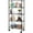 Black, variant on Dkelincs 6 Tier Wire Shelving Unit with Wheels Adjustable Storage Shelves Heavy Duty Metal Wire Shelf Standing Garage Shelves for Home Storage, 2100 lbs Weight Capacity(Black)
