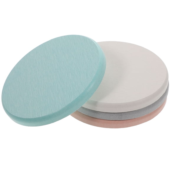 EXHUMKY Elegant Diatomite Absorbent Coasters for Home Kitchen Table Coffee Shop 4Pcs