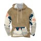 thumbnail image 1 of Sudadera con capucha para hombre, moderna, con cordón ajustable y bolsillo, estampada, deportiva y de ocio, sudadera con capucha, blusa de poliéster para hombre, 1 of 4