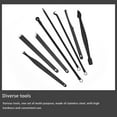 thumbnail image 5 of Kokovifyves 25PCS Nail Art Kit Stainless Steel Pedicure Kit Nail Clipper Grooming Kit with Black Leather Travel Case, 5 of 5