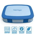 thumbnail image 2 of Bentgo Kids Children鈥檚 Lunch Box - Leak-Proof, 5-Compartment Bento-Style Kids Lunch Box - Ideal Portion Sizes for Ages 3 to 7 - BPA-Free, Dishwasher Safe, Food-Safe Materials (Blue), 2 of 5