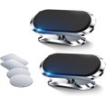 thumbnail image 1 of 2 Pack Magnetic Phone Holder for Car, Strong Magnet, 360° Rotation, Universal Dashboard Mount, 1 of 1