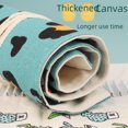 thumbnail image 4 of Cortina de lona con 72 agujeros para lápices, gran capacidad, bonito dibujo de gato, para hombres y mujeres, bolsa para lápices, lona, bocetos, pintura con plomo, bolsa de papelería, 4 of 4