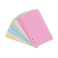 thumbnail image 1 of 2 Sets of Simple Practical Loose-leaf Paper Hole Loose-leaf Paper Colorful Papers for Store Home, 1 of 6