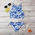 Toddler Girl Swimsuit Toddler Swim Bikini, Printed, Split Junior