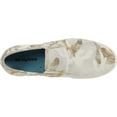 thumbnail image 4 of SeaVees Baja Slip On Sneaker Women's US 7 Cream Camouflage Comfort Shoes KHD368, 4 of 5
