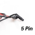 thumbnail image 6 of Reversing image 5 Pin driving HD night vision 4-lamp full-color waterproof reversing lens car reversing camera, 6 of 8