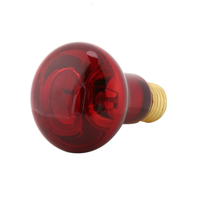 Infrared Heating Lamp Infrared Bulb Emitter E27 Reptile Pet Infrared Heating Light Lamp Bulb Emitter Lamp Night Heat Bulb 110V 75W