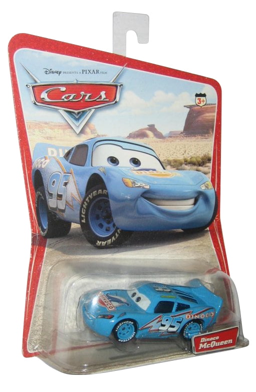VOITURE DISNEY PIXAR CARS McQueen with Sign Blue desert 