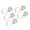 Mummy bear, variant on 5Pcs Biscuits Mold Cookie Stamp Bear Biscuits Cutter Fondant Cake Mold Kitchen Pastries Baking Tool