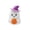 #04 Orange, variant on PoyoKee Halloween Decorations - Glowing Ghost Pumpkin Lamp, Halloween Witch Hat Ghost Night Light, Desk Lamp for Party Home Book Shelf Indoor Decor