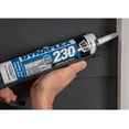 thumbnail image 2 of DAP 18286 10.1 oz. Gray Dynaflex 230 Premium Indoor/Outdoor Sealant, 2 of 6