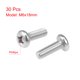 thumbnail image 2 of Tornillos de máquina M6x18mm Unique Bargains, tornillos de cabeza Phillips en forma de pan, 30 piezas, 2 of 3