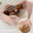 thumbnail image 4 of Y2K Corduroy Shoulder Bag Women, Cute Tote Bag Large Crossbody Bag for Work Travel Shopping, 4 of 9
