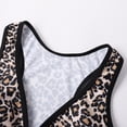 thumbnail image 6 of Womens Tankini Top Women's Leopard Ladies Bikini Top Swimsuit Top Conservative Swimsuit Top Without Bottoms Tankini Top Khaki L, 6 of 7