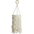 thumbnail image 1 of Abat-jour en Macramé Cache-Lampe Suspendu Style Bohème Abat-Jour Cache-Lumière, 1 of 8