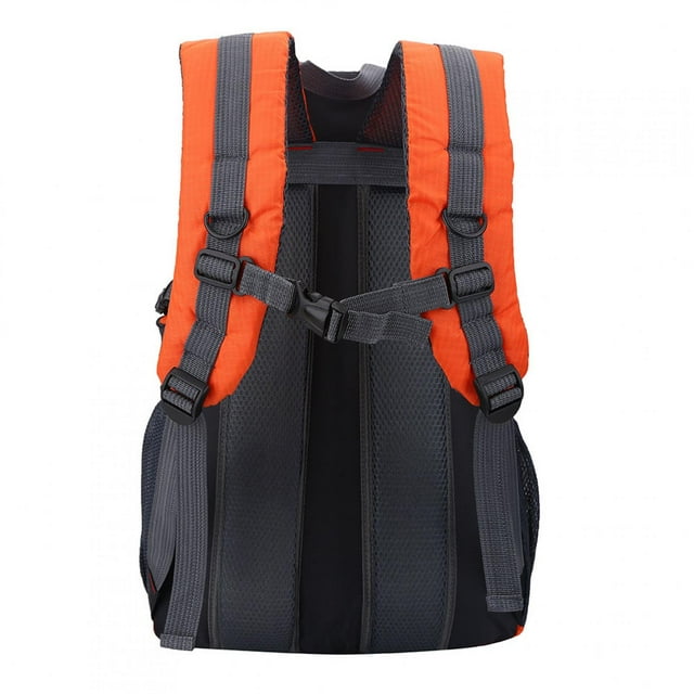 Camping Backpack, Ergonomic Design Waterproof Sports Knapsack Fine Craftsmanship Nylon Easy To Adjust For Outdoor Travel