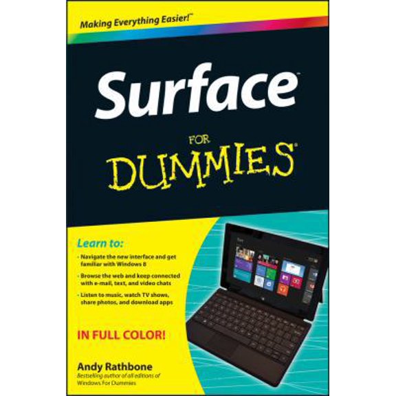 Pre-Owned Surface For Dummies (Paperback) 1118496345 9781118496343