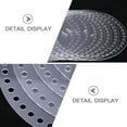 thumbnail image 4 of 8 Pcs Transparent Acrylic Sheet Bag Weaving Boards DIY Woven Knitting Handmade Tools, 4 of 6