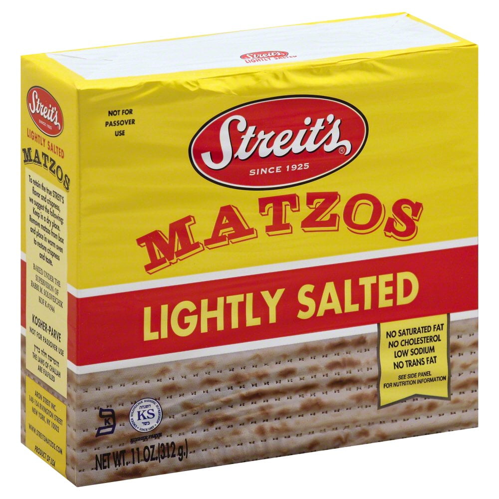 Streit's Lightly Salted Matzos, 11 oz