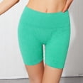 thumbnail image 1 of Pantalones cortos de yoga para mujer Pantalones cortos de secado rápido de cintura alta Bodycon elás Abanopi Pantalones cortos de yoga para mujer, 1 of 7