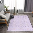 thumbnail image 2 of DouZhe 90s Memphis Style Pattern Area Rugs Non-Slip Machine Washable Floor Mat, Style Carpet Doormat, 63x48 inches, 2 of 6
