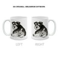 thumbnail image 2 of WIRESTER 11 Oz Ceramic Tea Cup Coffee Mug, Schnauzer Dog Butt Looking Back, 2 of 7