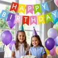 thumbnail image 2 of Guirnalda multicolor personalizada de cumpleaños JHZMCRX, 2 of 7
