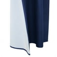 thumbnail image 4 of Thermalogic Prescott Room Darkening Rod Pocket Five in One Curtain Set 80 x 84 in Navy, 4 of 4