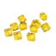 thumbnail image 1 of 3xD10 Ten Sided Gem Dice For RPG Games 10Pcs Dice Yellow, 1 of 5