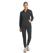 Infinity Cherokee Zip Front Scrub Jackets for Women, 4-Way Stretch Fabric, 2391A